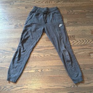 Nike sweatpants size xs grey